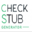 Check Stub Generator