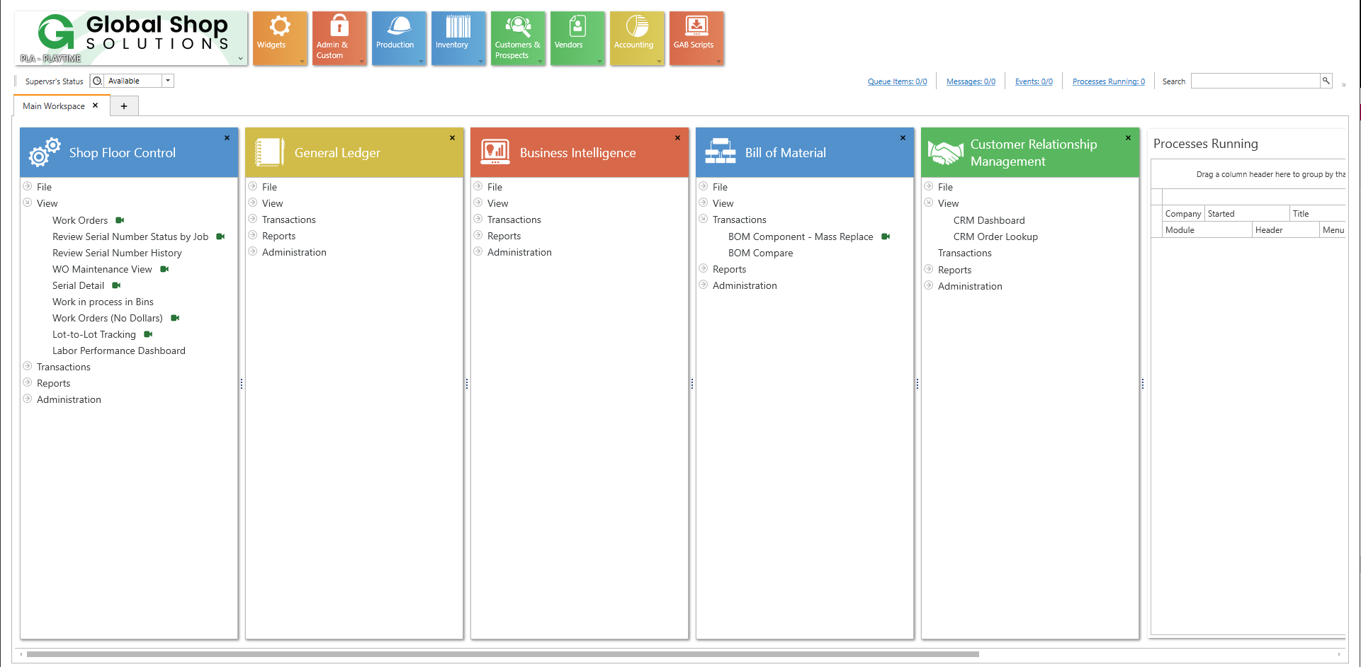 Global Shop Solutions