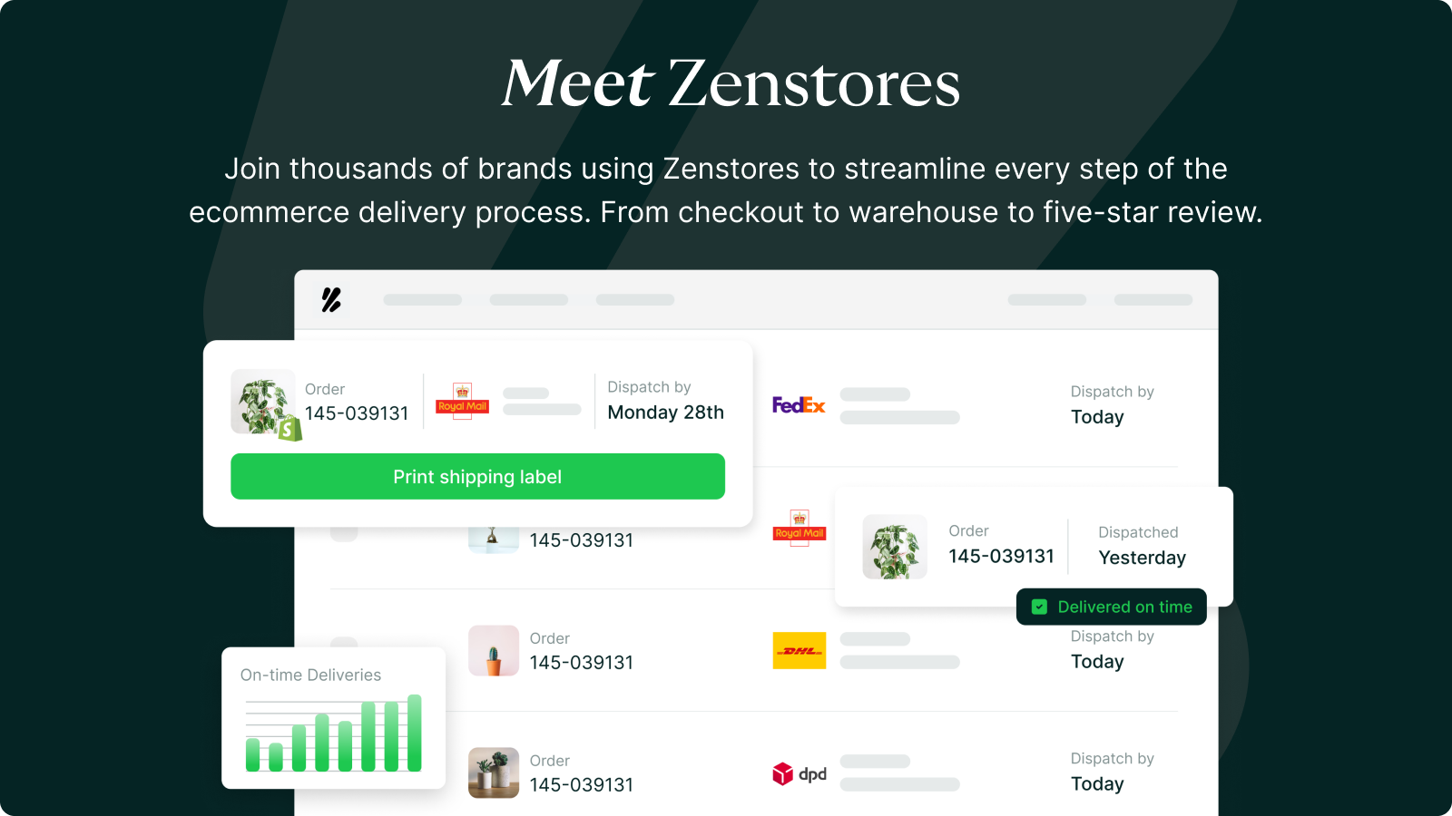 Zenstore Dispatch