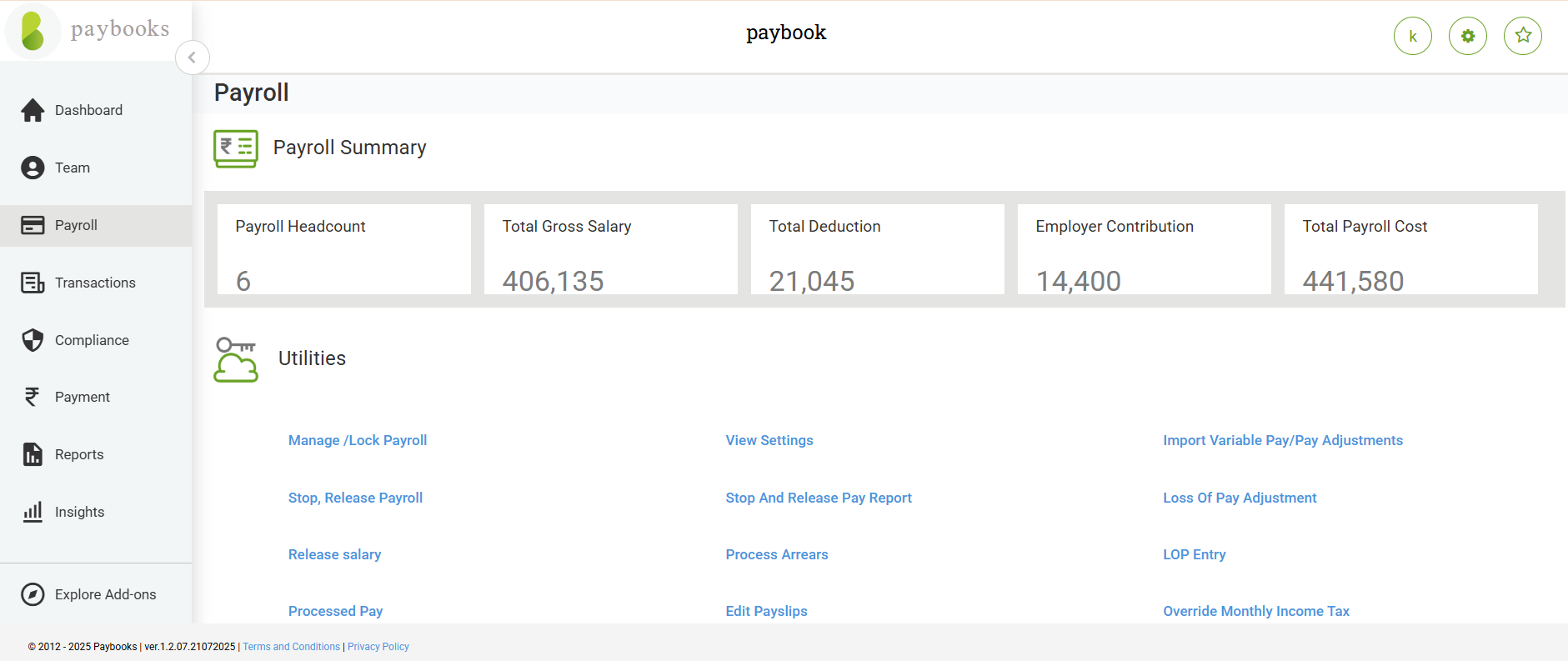 Paybooks - A Transperfect Company