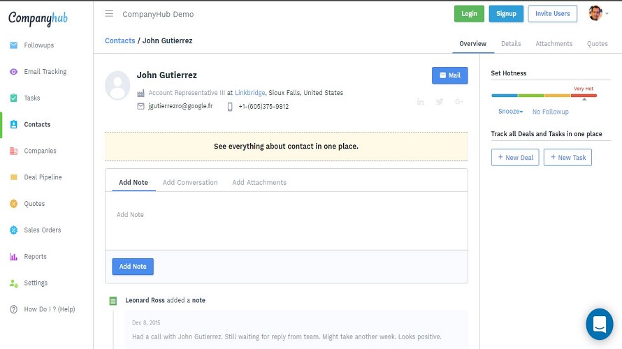 CompanyHub Reviews & Pricing 2024