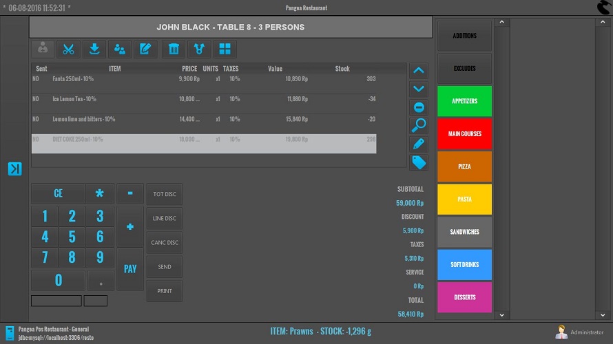 Pangea Open POS