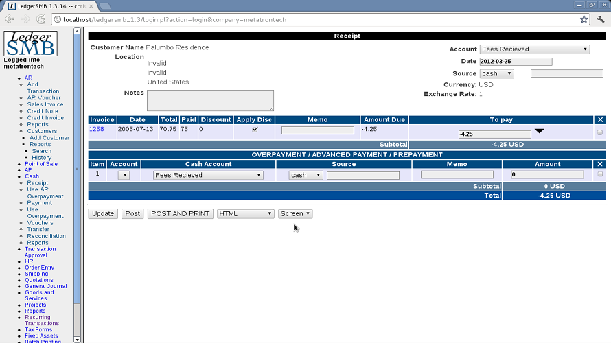 LedgerSMB Reviews & Pricing 2025 | GoodFirms