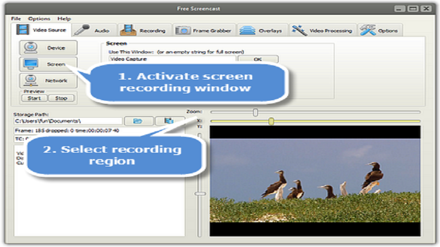 Free Screencast screenshot