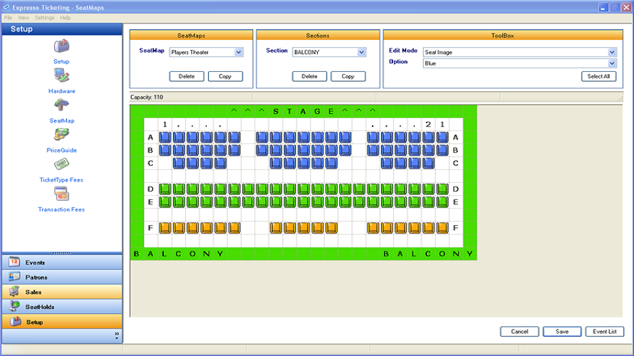 Expresso Ticketing