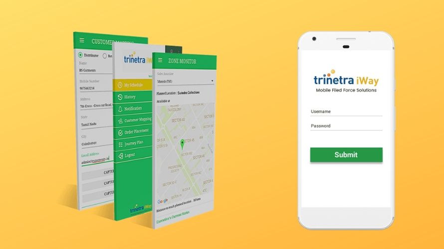 Trinetra iWay screenshot