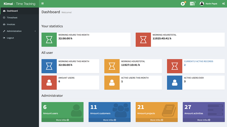 Kimai Reviews & Pricing 2024