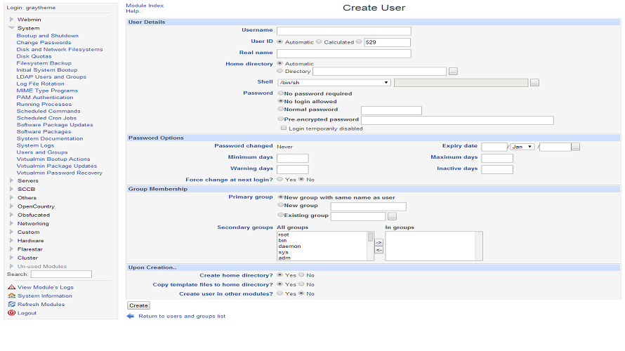 Webmin