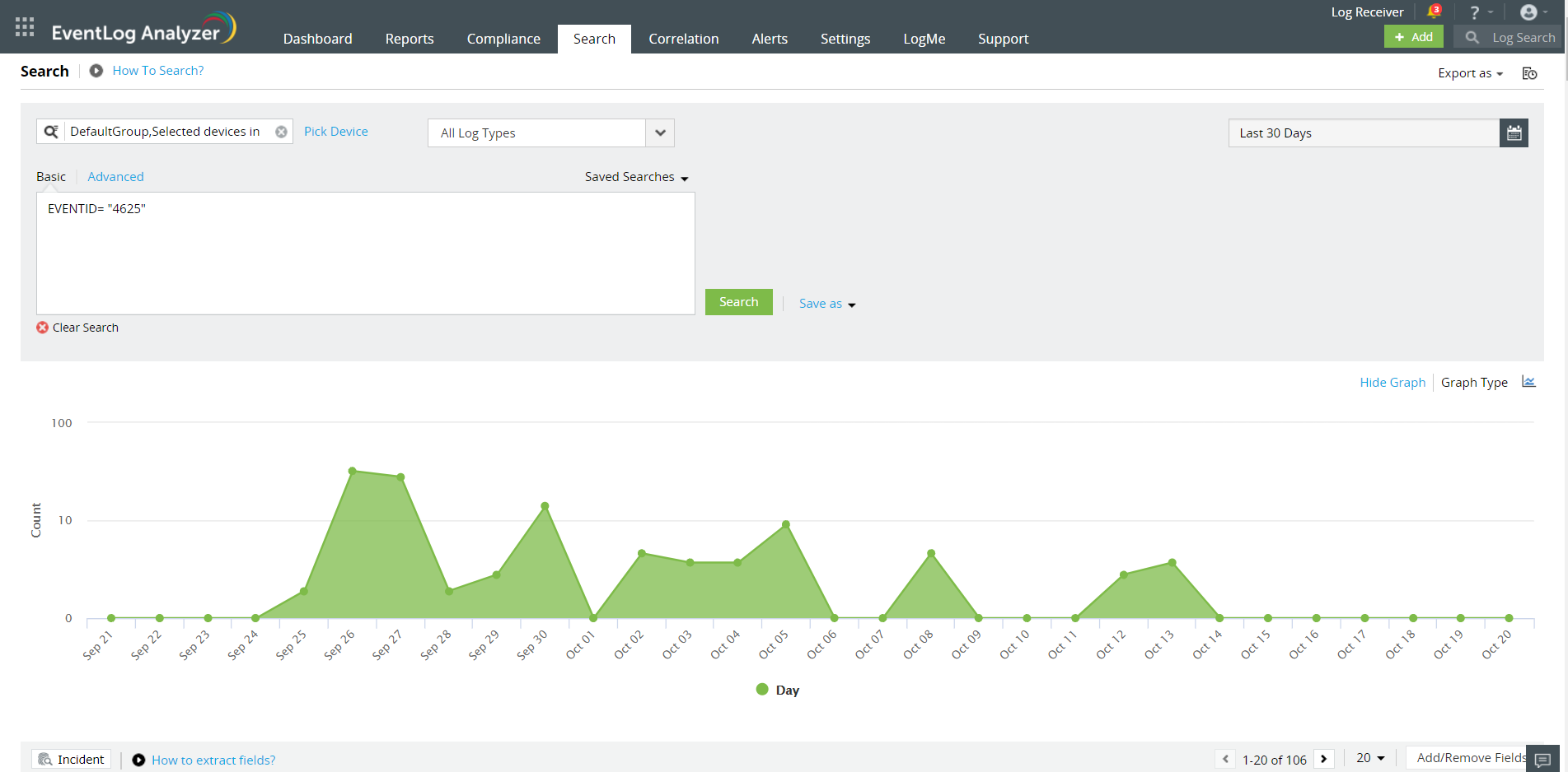 ManageEngine EventLog Analyzer