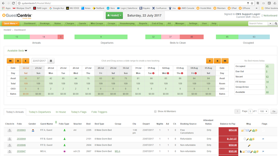 GuestCentrix screenshot