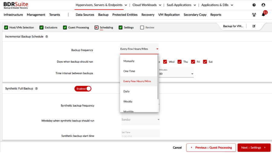 BDRSuite Backup & Replication