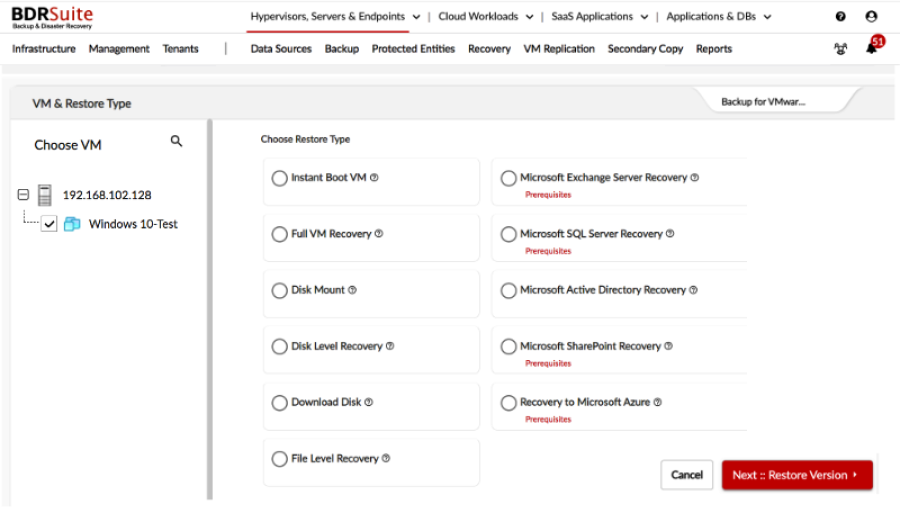 BDRSuite Backup & Replication
