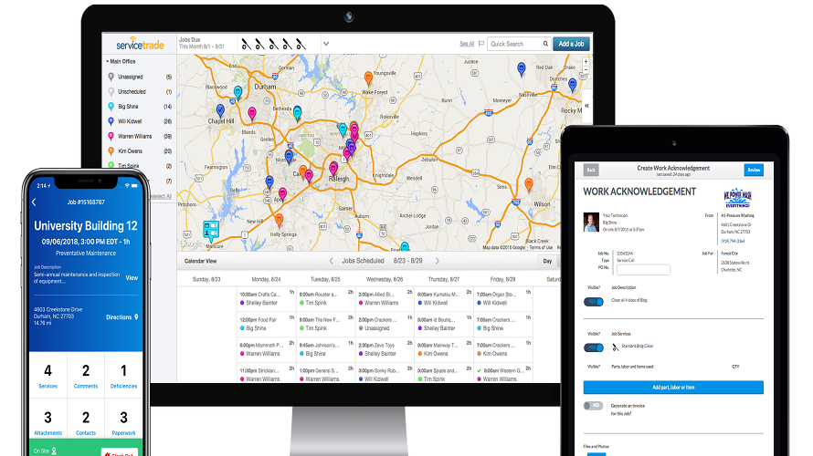 ServiceTrade screenshot