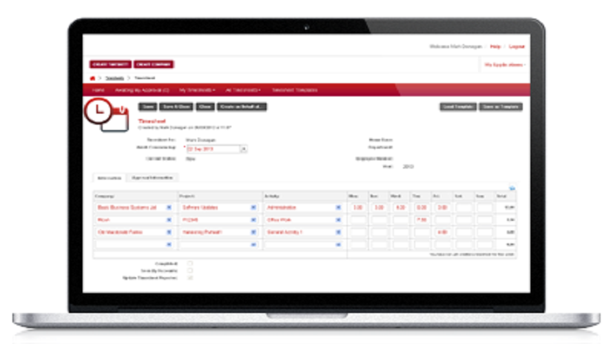 Basic Online Timesheets