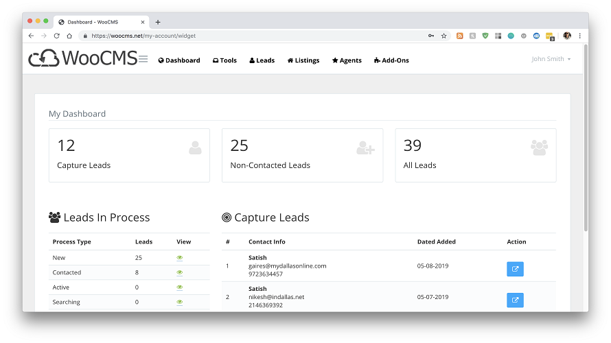 WooAgents screenshot