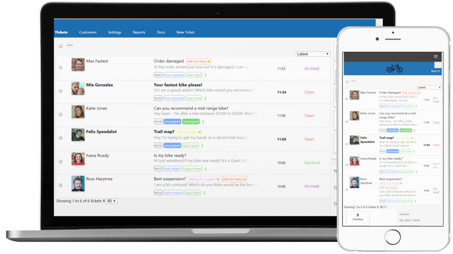 EvantoDesk screenshot
