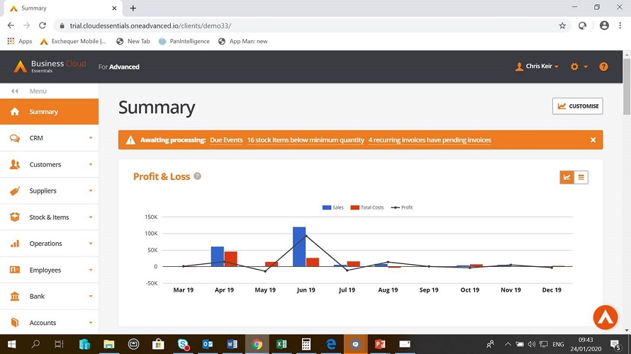 Advanced Business Cloud