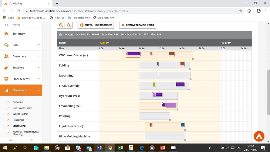 Advanced Business Cloud
