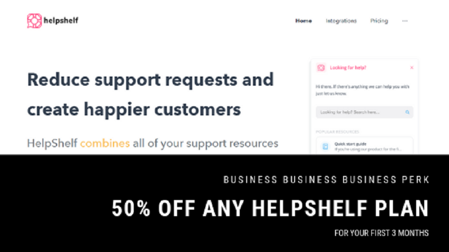 HelpShelf screenshot