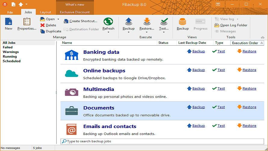 FBackup