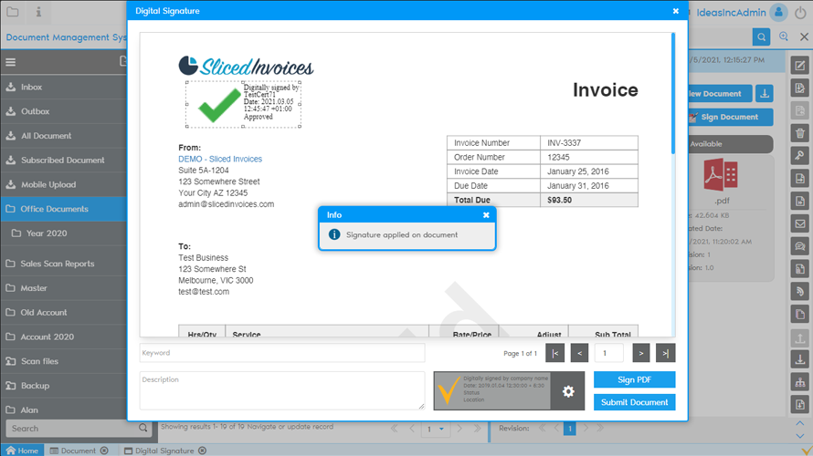 VIENNA Advantage DMS
