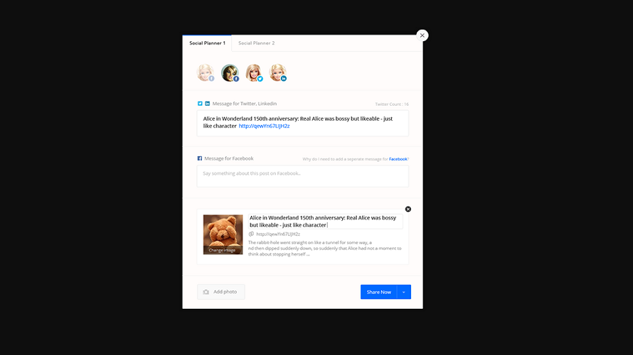 Socialyz.it screenshot