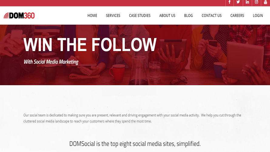 DOMSocial screenshot