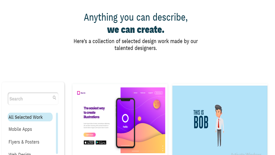 Delesign screenshot
