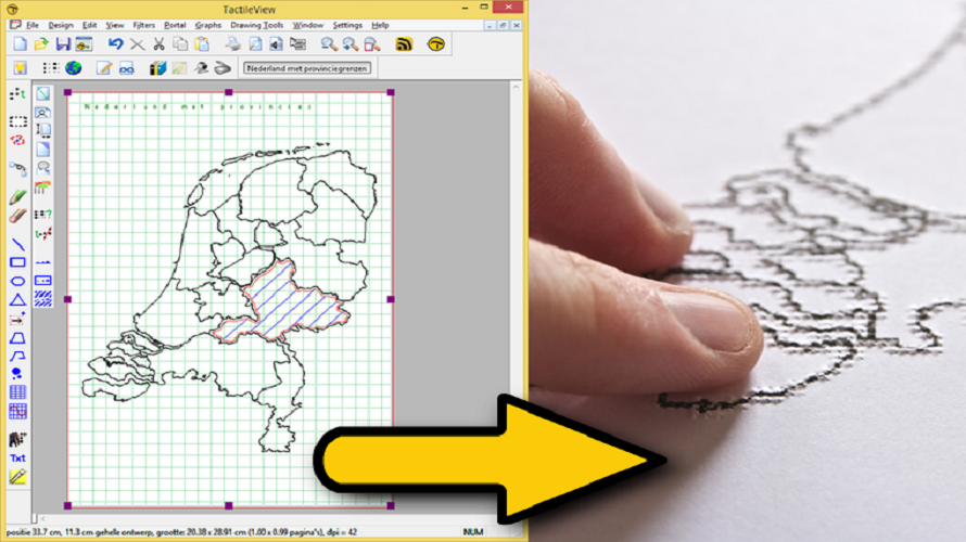 TactileView screenshot