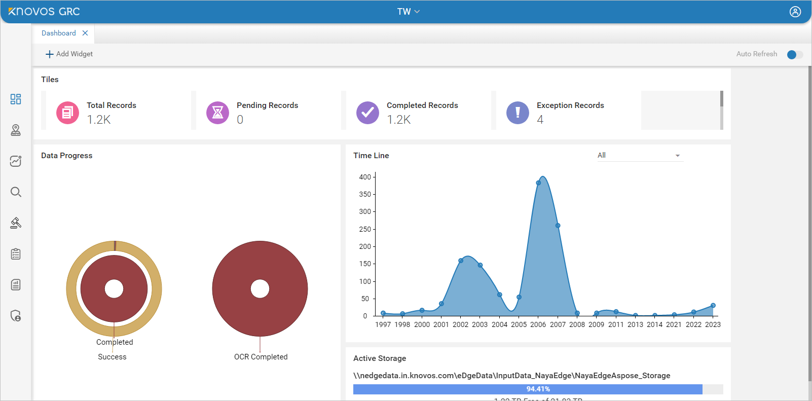 Knovos GRC screenshot
