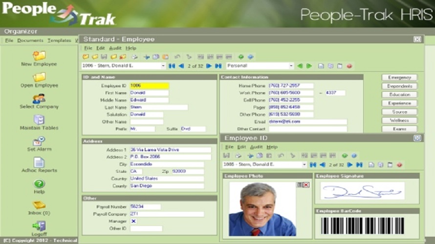 People-Trak HRIS Suite