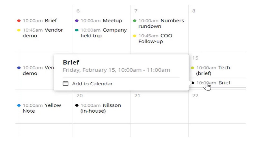 CalendarX