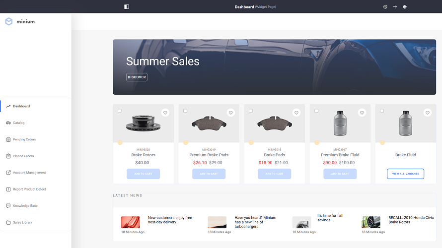 Liferay Commerce screenshot