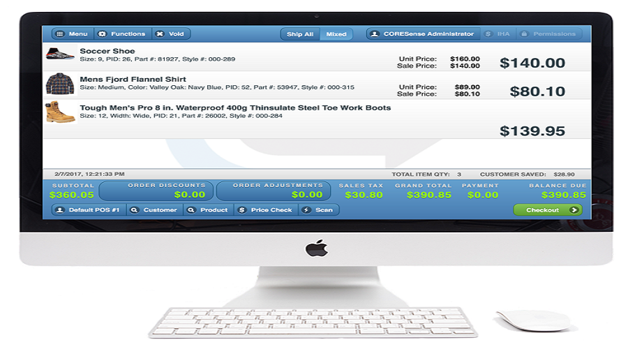 CORESense screenshot