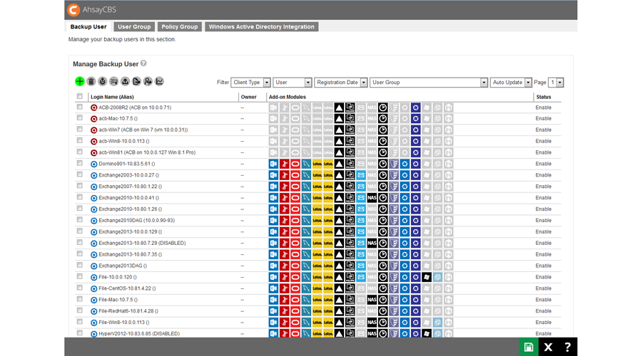 Ahsay Cloud Backup Suite