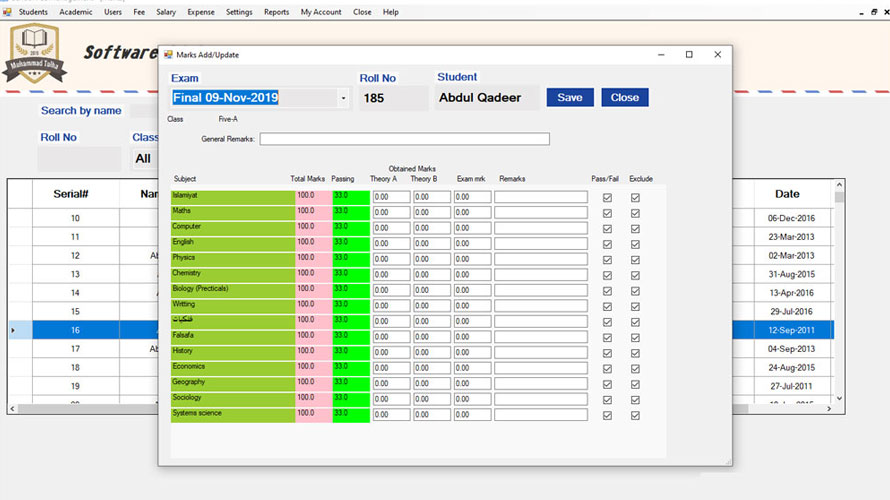 School Management Software