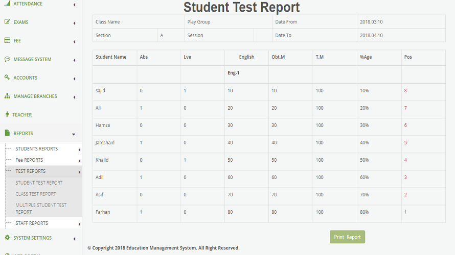 Mobit School Management Software