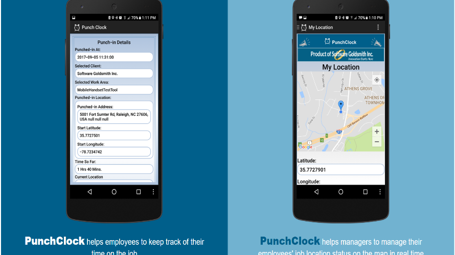 PunchMyTimeCard screenshot