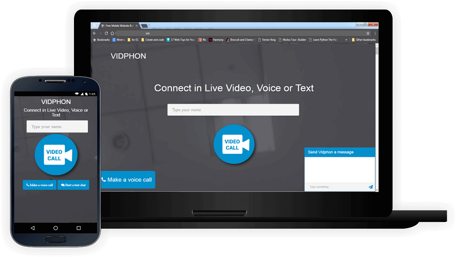 Vidphon screenshot