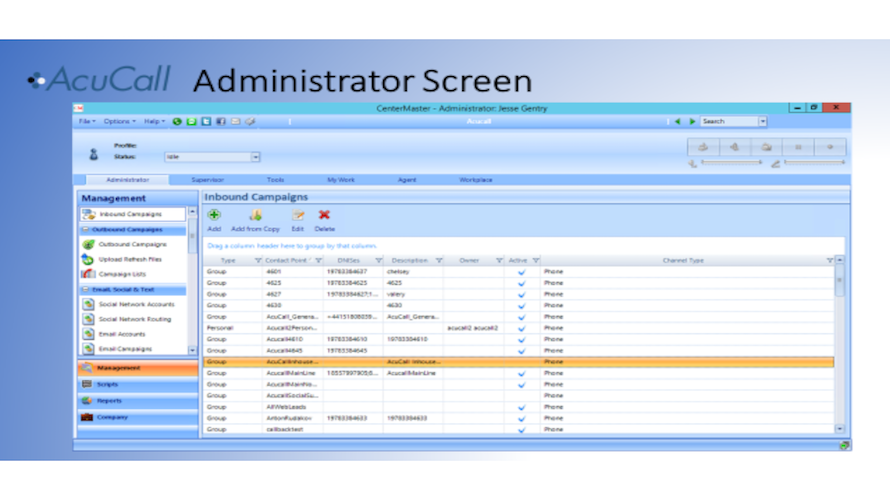 CenterMaster screenshot