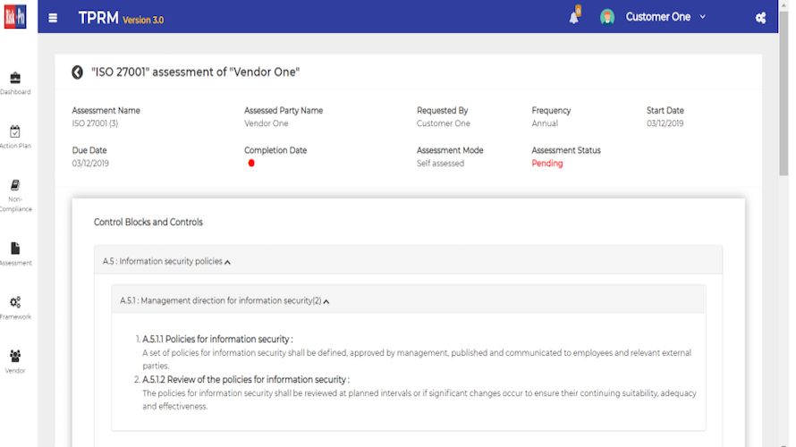 Third Party Risk Management