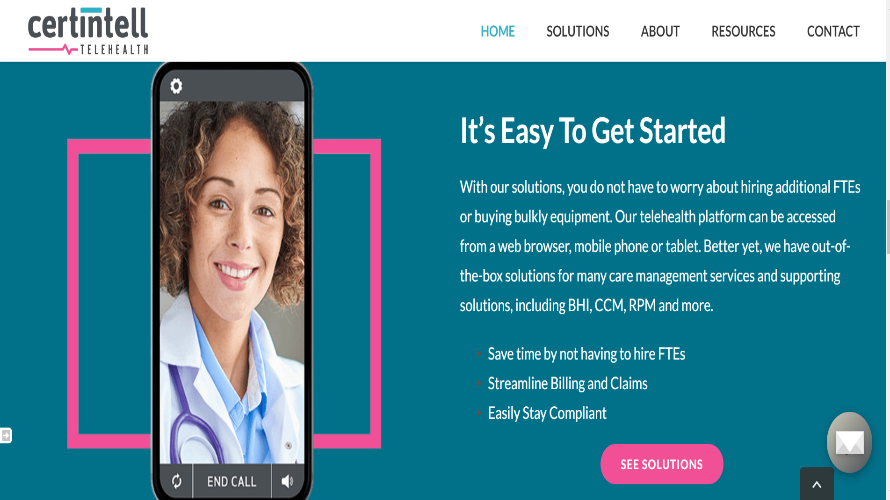 Certintell screenshot