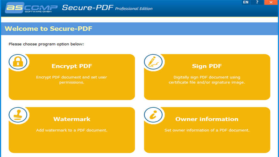 Secure PDF