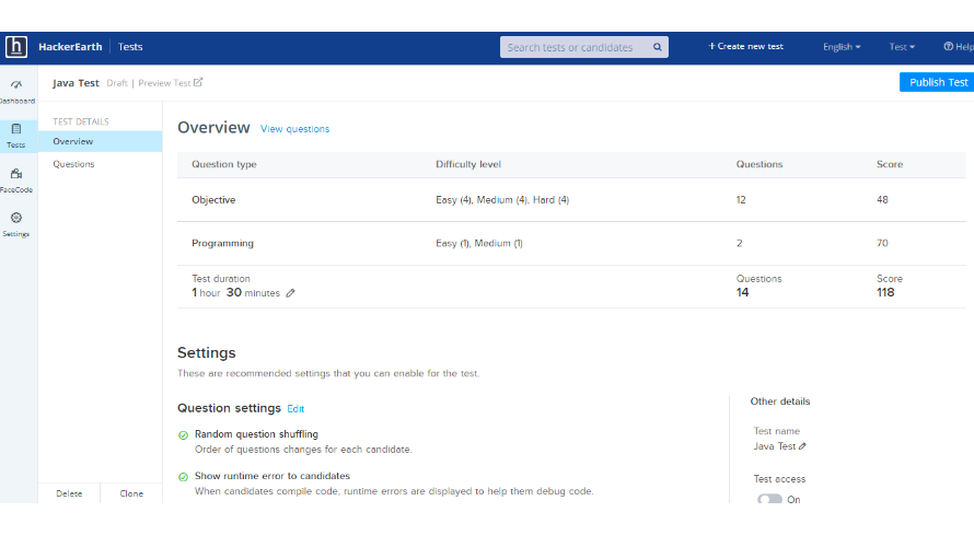 HackerEarth Assessments Reviews & Pricing 2025 | GoodFirms