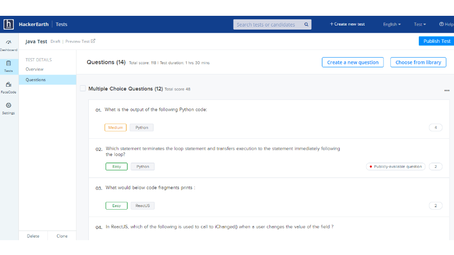 Hackerearth assessments reviews pricing 2025