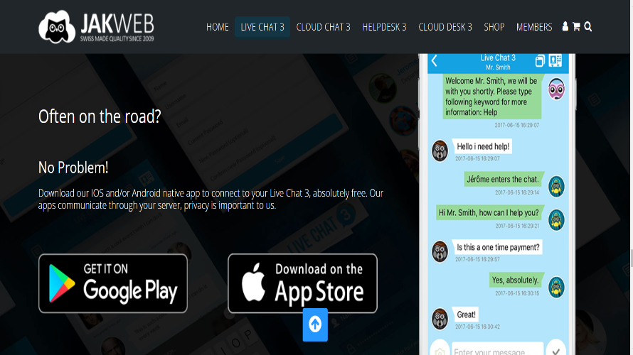 Live Chat 3 screenshot