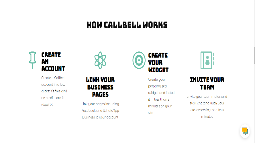 Callbell screenshot