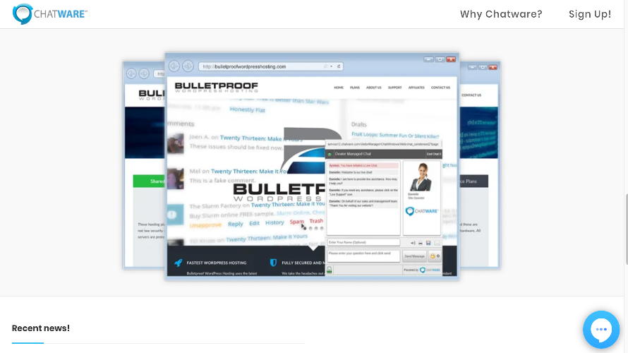 ChatWare screenshot