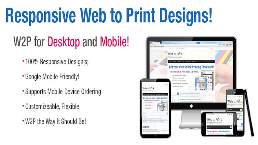 Web to Print screenshot