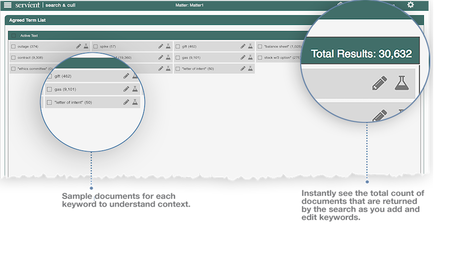 Servient E-Discovery Platform